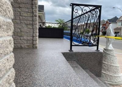 Plancher en époxy à Sorel