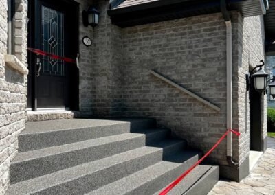 Revêtement de béton extérieur en époxy à Brossard