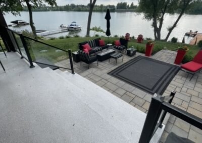 Revêtement de béton extérieur en époxy à Mont-St-Hilaire